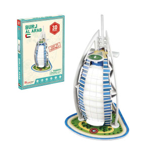 CubicFun Пъзел 3D Burj Al Arab 17ч.