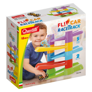 QUERCETTI Писта с 2 колички Flip Car Race Track