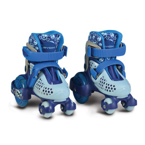 BYOX Регулируеми кънки с PVC колелца LITTLE BEETLE BLUE BOY XS/26-29/