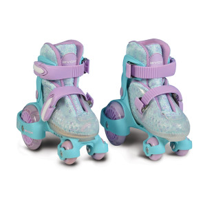 BYOX Регулируеми кънки с PVC колелца LITTLE BEETLE Frozen GIRL XS/26-29/