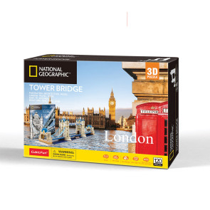 CubicFun 3D Пъзел TOWER BRIDGE National Geographic