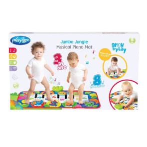 Playgro Музикално пиано-пътека 3в1 със звуци от Джунглата