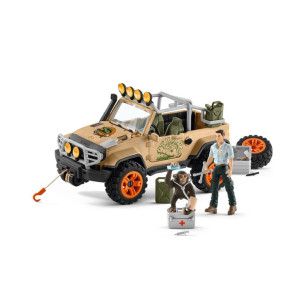 SCHLEICH Комплект АВТОМОБИЛ 4Х4 С ЛЕБЕДКА