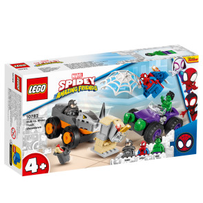 LEGO Super Heroes SPIDER MAN Хълк срещу Носорога – схватка с камиони 10782