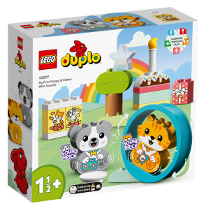 LEGO DUPLO Моите първи кученце и котенце - със звук 10977