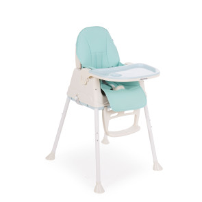 KIKKA BOO Стол за хранене CREAMY 3в1 LIGHT BLUE