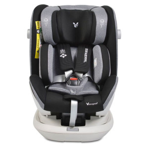 CANGAROO Стол за кола GENERAL I-SIZE ISOFIX 360° (40-135 см) СИВ