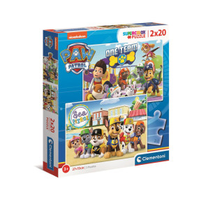 CLEMENTONI 2x20ч. Пъзел Paw Patrol