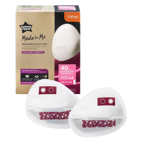 TOMMEE TIPPEE Подплънки за кърмачки р-р М 40 бр.