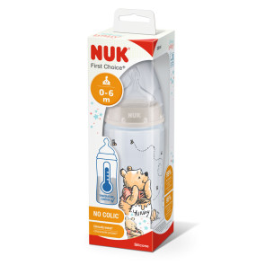 NUK FC Шише TEMPERATURE CONTROL 0-6м 300 мл DISNEY