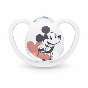 NUK Силиконова залъгалка 18м+ SPACE MICKEY