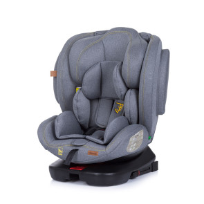 CHIPOLINO Стол за кола I-SIZE 4 KID 360° ISOFIX (40-150 см) ПЛАТИНА