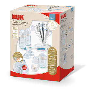 NUK NATURE Сет шишета Temperature control стъкло Premium