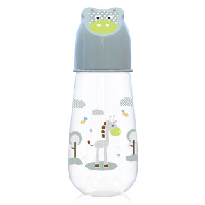 LORELLI Baby Care Шише 125 мл ANIMALS MINT GREEN