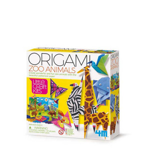 4М оригами зоологическа градина диорама