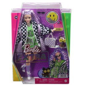 BARBIE EXTRA DOLLS С шахматно яке