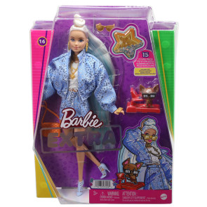 BARBIE EXTRA DOLLS със син костюм