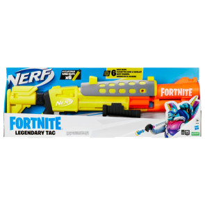 NERF FORTNITE Бластер LEGENDARY TAC с 6 стрели AccuStrike Mega