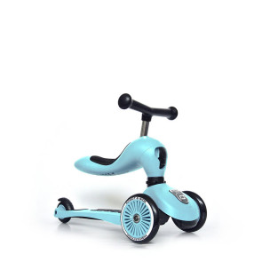 SCOOT AND RIDE Тротинетка 2в1 HIGHWAYKICK BLUEBERRY