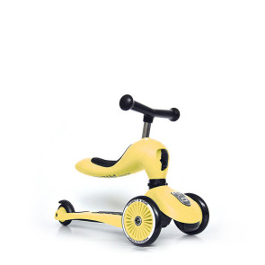 SCOOT AND RIDE Тротинетка 2в1 HIGHWAYKICK LEMON