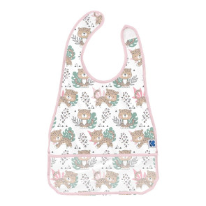 KIKKA BOO Лигавник непромокаем SAVANNA PATTERN PINK