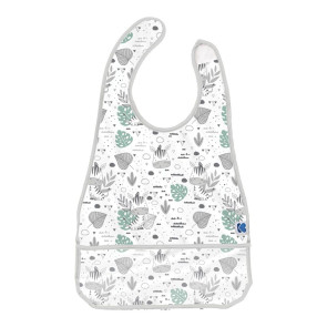 KIKKA BOO Лигавник непромокаем SAVANNA PATTERN GREY