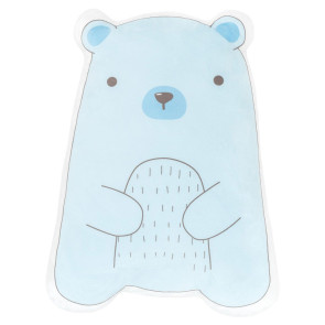 KIKKA BOO Плюшена възглавница BEAR WITH ME BLUE