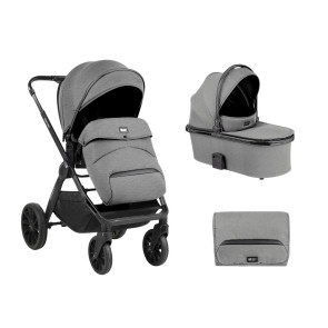 KIKKA BOO Комбинирана количка 2в1 TIFFANY LIGHT GREY