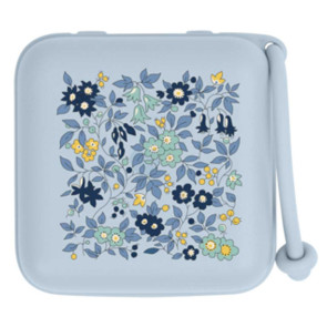 BIBS Кутия за залъгалка LIBERTY CHAMOMILE LAWN BABY BLUE