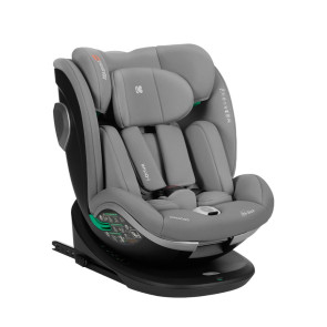 KIKKA BOO Стол за кола I-SIZE I-DRIVE 360° ISOFIX (40-150 см) LIGHT GREY