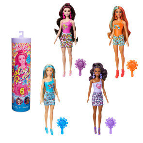 Barbie® Color Reveal™ Rainbow Groovy - Кукла с магическа информация 