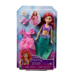 Disney Princess Кукла Ариел 2-в-1 От русалка до принцеса