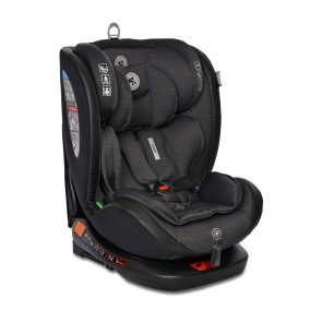 LORELLI Premium Стол за кола ARES I-SIZE 360 ISOFIX (40-150 см) BLACK JASPER