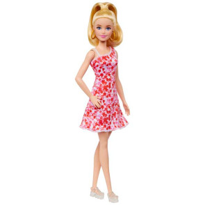 Barbie® Fashionistas™ Кукла с розова рокля на цветя