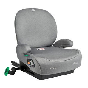 KIKKA BOO Стол за кола I-SIZE I-BOOST ISOFIX (125-150 см) LIGHT GREY