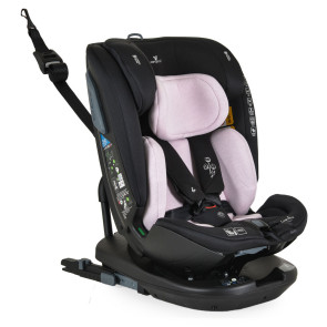 CANGAROO Стол за кола I-SIZE GRAVITY 360 ISOFIX (40-150 см) РОЗОВ/ЧЕРЕН