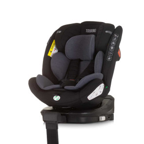 CHIPOLINO Стол за кола ТОРИНО 360 I-SIZE (40-150 см) ISOFIX ОБСИДИАН