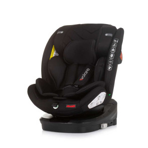 CHIPOLINO Стол за кола ВОЛАРЕ 360 I-SIZE (40-150 см) ISOFIX ОБСИДИАН