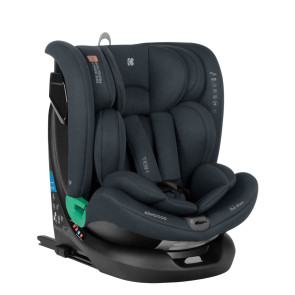 KIKKA BOO Стол за кола I-SIZE I-ROLL 360 ISOFIX (40-150 см) DARK GREY