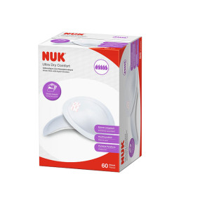 NUK Подплънки за кърмене Ultra Dry 60 броя