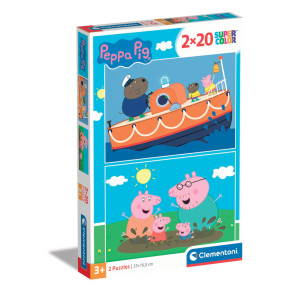 CLEMENTONI 2x20ч. Пъзел Peppa Pig