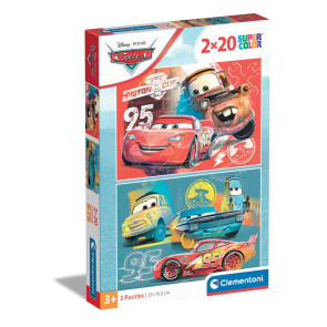 CLEMENTONI 2x20ч. Пъзел Cars 