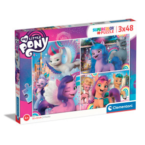 CLEMENTONI 3x48ч. Пъзел My Little Pony