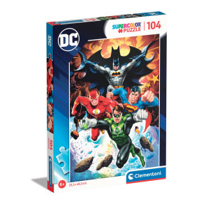 CLEMENTONI 104ч. Пъзел DC Comics