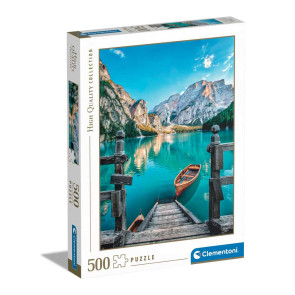 CLEMENTONI 500ч. Пъзел High Quality Collection Braies lake