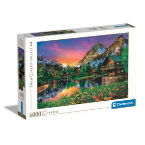 CLEMENTONI 6000ч. Пъзел High Quality ALPINE LAKE