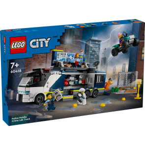 LEGO CITY Камион с мобилна полицейска лаборатория 60418