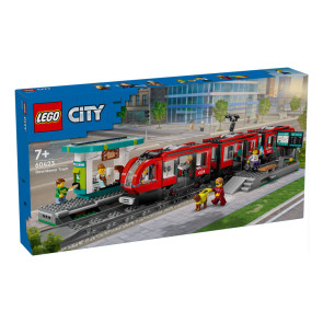 LEGO® CITY Трамвай и гара в центъра на града 60423