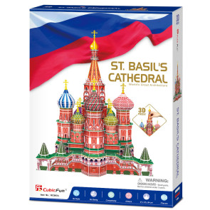 CubicFun 3D Пъзел St.BASIL'S CATHEDRAL