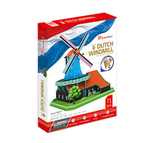 CubicFun 3D Пъзел DUTCH WINDMILL